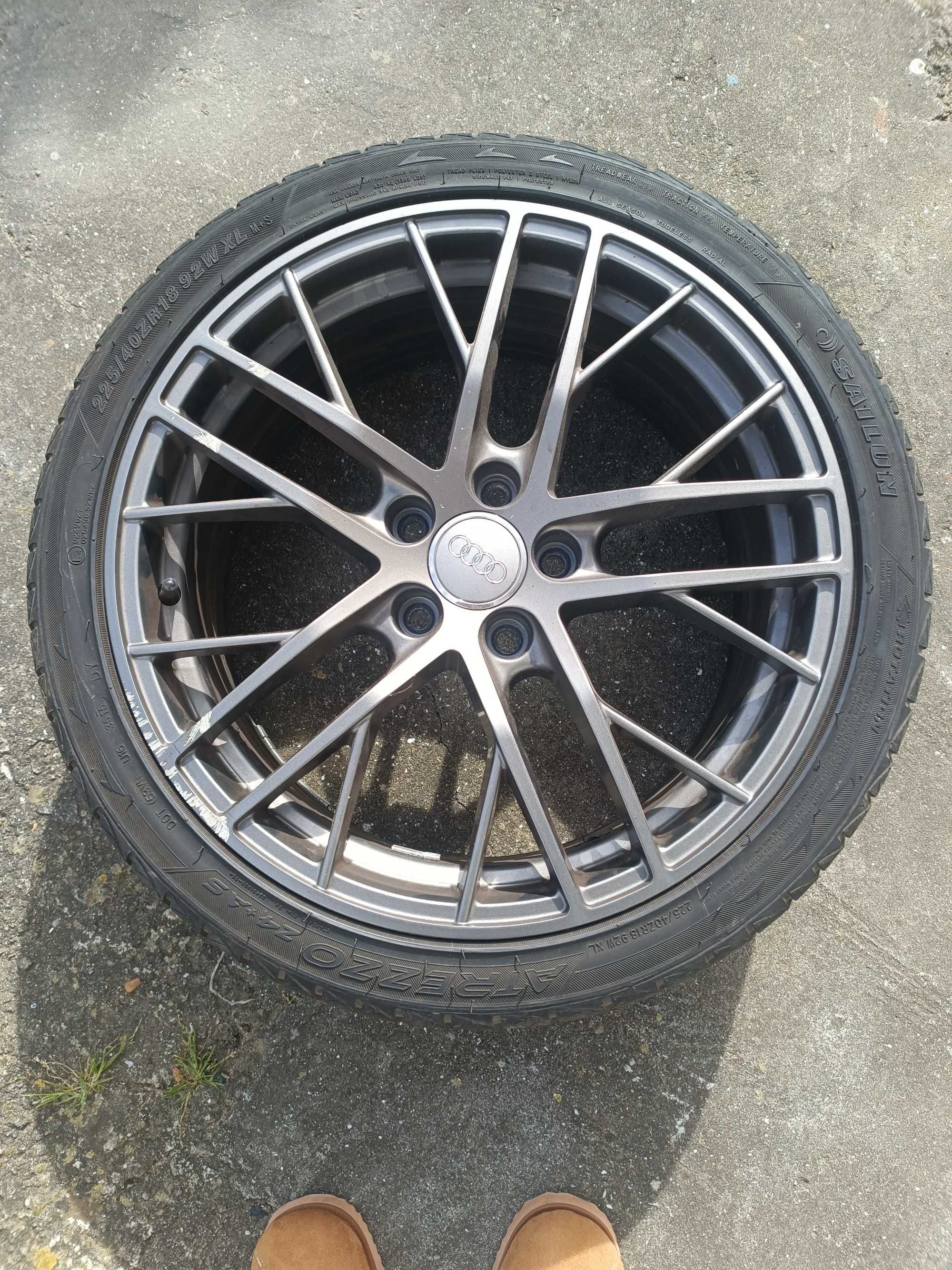 jantes audi com pneus