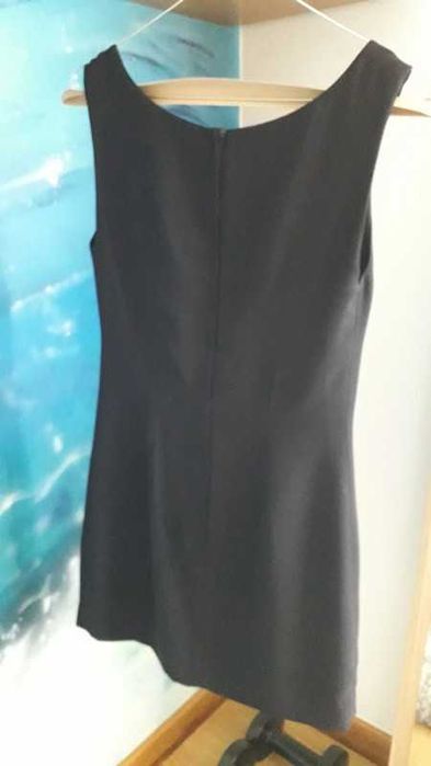 Vestido azul escuro