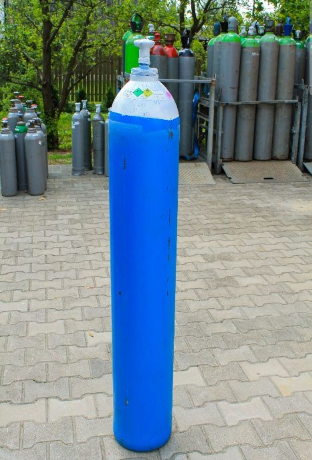 Butla Butle tlenowa tlen acetylen 40l gazy pełnetetechniczne palnik