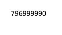 7.9.6.9.9.9.9.9.0 Złoty numer