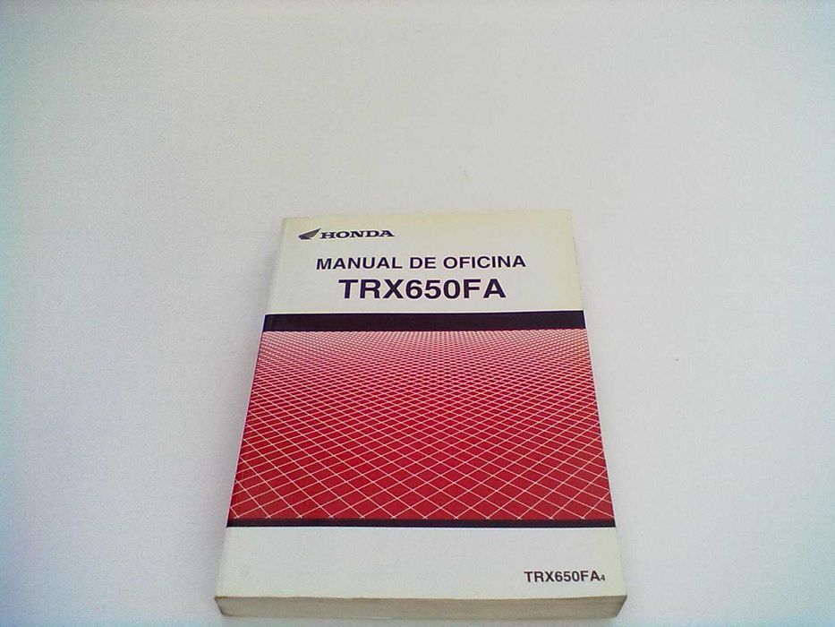 Manual Técnico Oficial Honda TRX 650FA