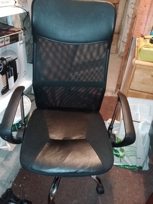 Fotel krzesło obrotowe biurowe
