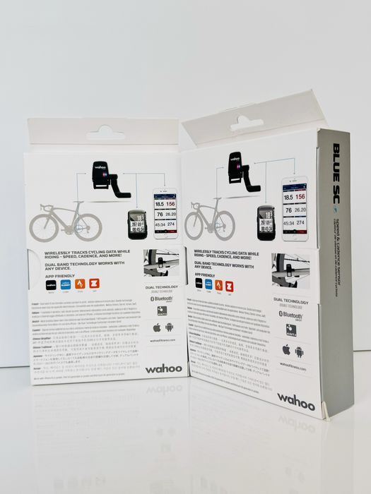 Датчик швидкості та каденса Wahoo Blue SC SPEED and CADENCE велосипеда