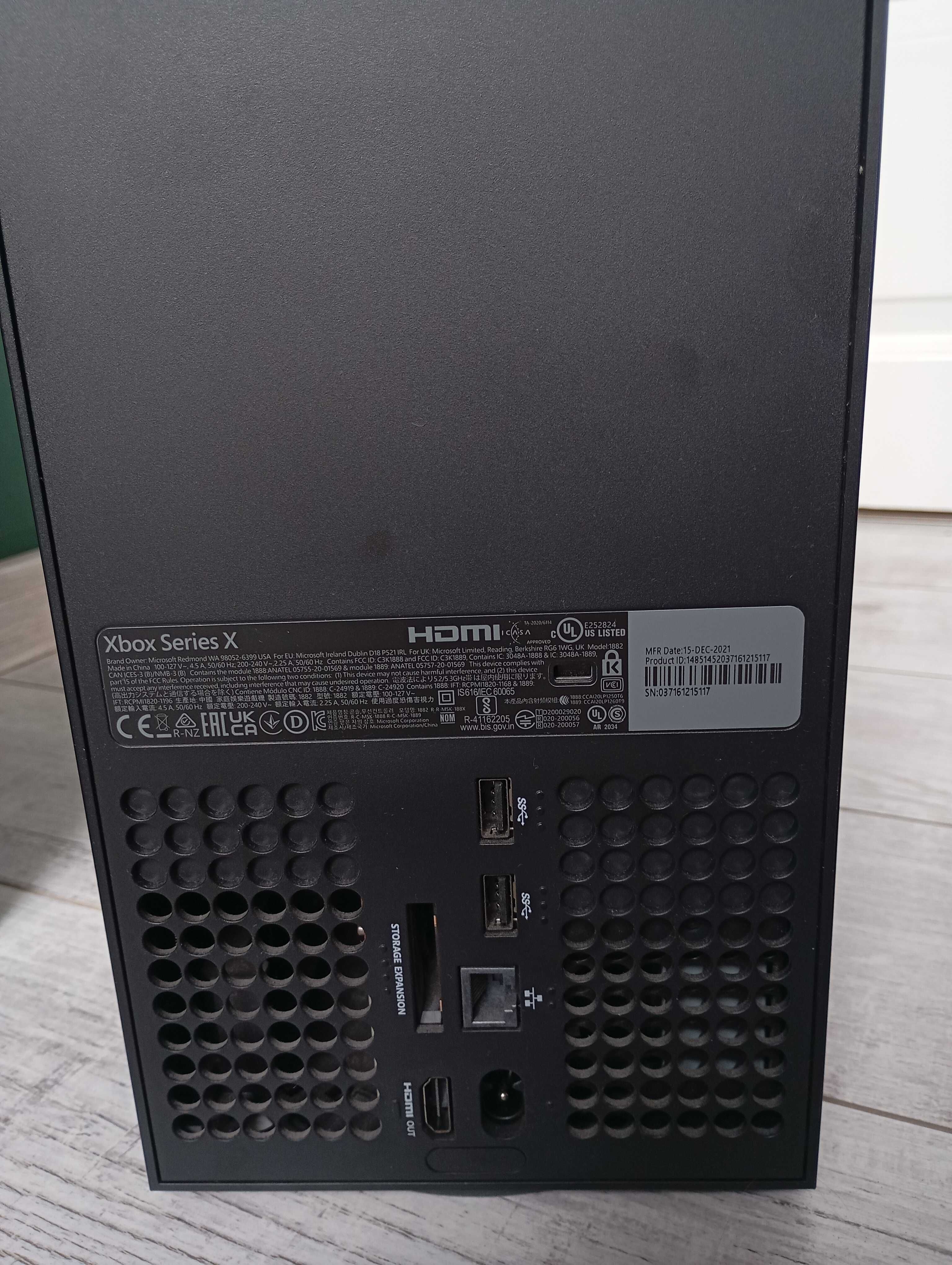 Xbox Series X 1TB+3 gry (Wiedźmin 3, Forza Horizon 5, Assasin's Creed)