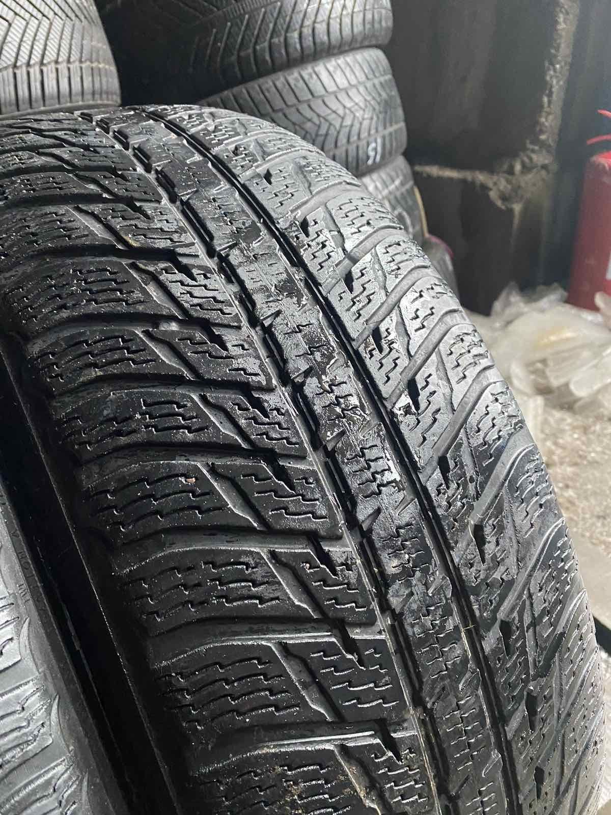 235.55.19 Nokian 2шт зима БУ склад шины резина из Европы 55 R19 Шиномо