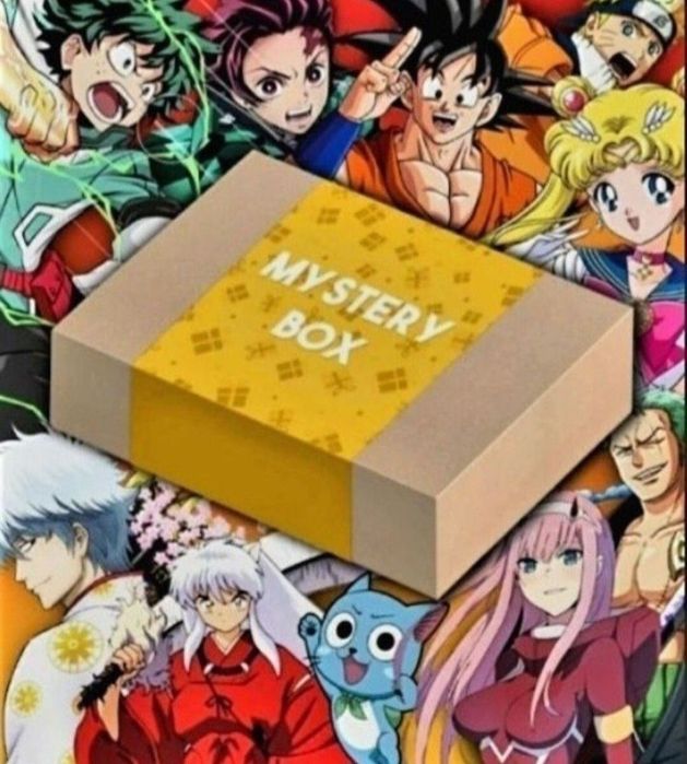 Mystery box anime manga Japan Japonia kawaii nowe rzeczy