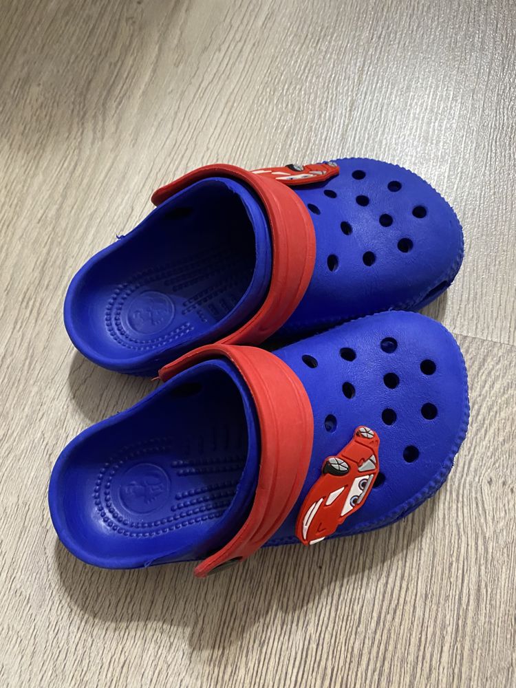 Резиновые тапочки мыльнички сабо crocs для мальчика