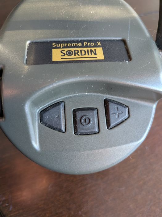 Sordin - Aktywne ochronniki słuchu Supreme Pro-X