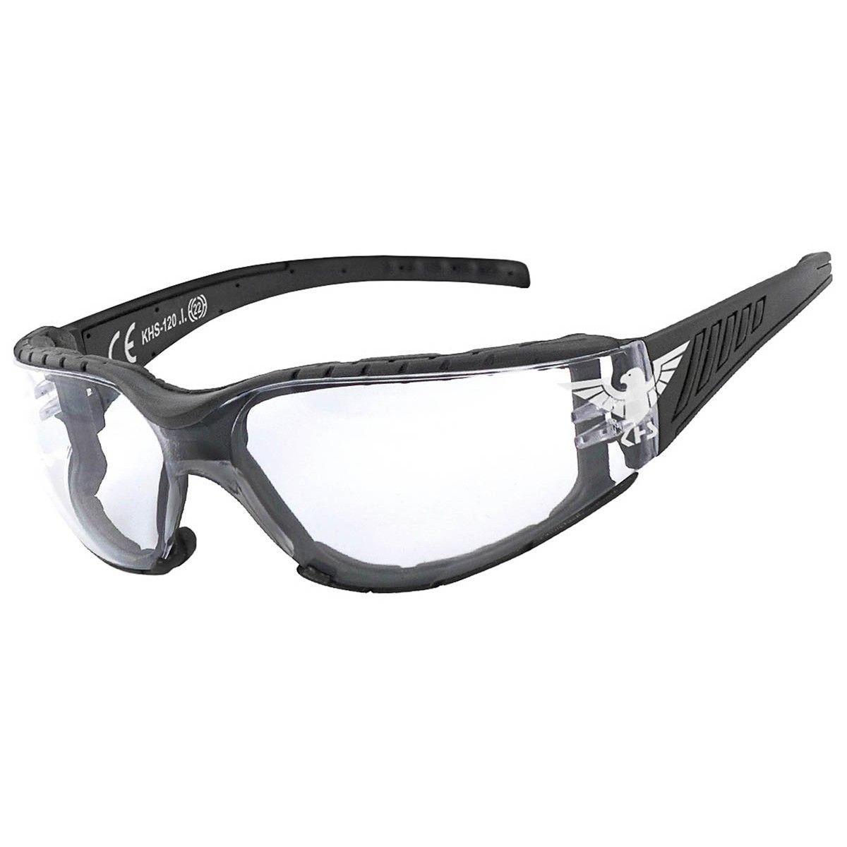 okulary ochronne army sports khs-125b-a, clear