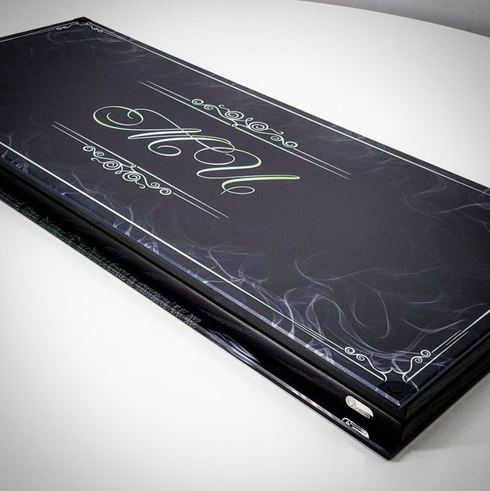 Нарды Именные. Инициалы под заказ 1-3 дня. Подарок мужу. Art-limit