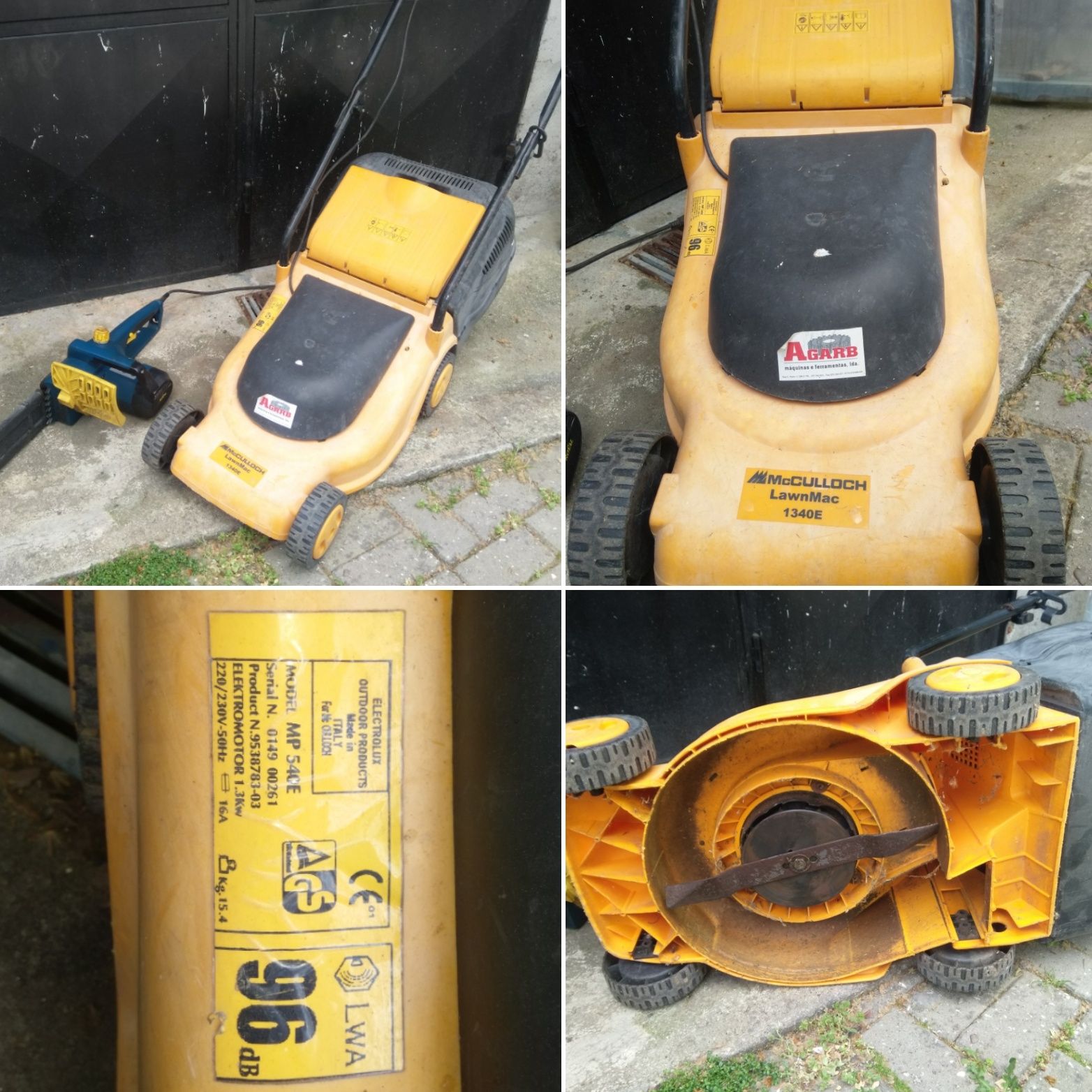 Conjunto jardim eléctrico