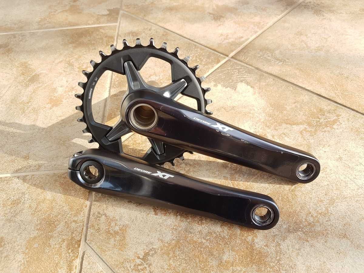 korba Shimano DEORE XT, FC-M8100, 175mm, 34T, 12-speed