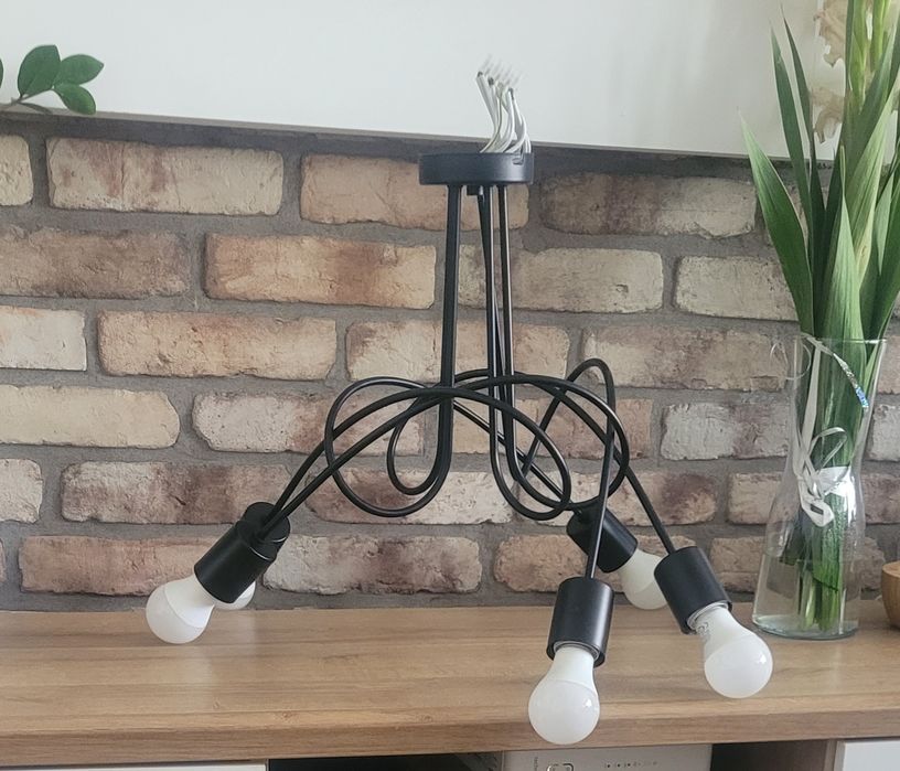 Lampa sufitowa 5 ramienna