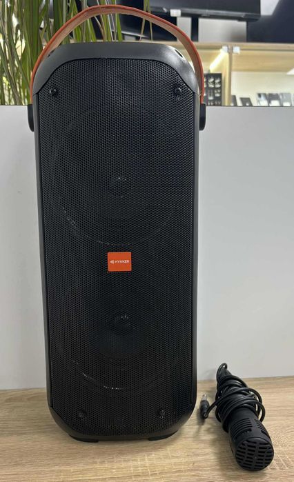 Hykker HK-GK1 / Głośnik Karaoke / Bluetooth / Mikrofon / LED. OKAZJA!