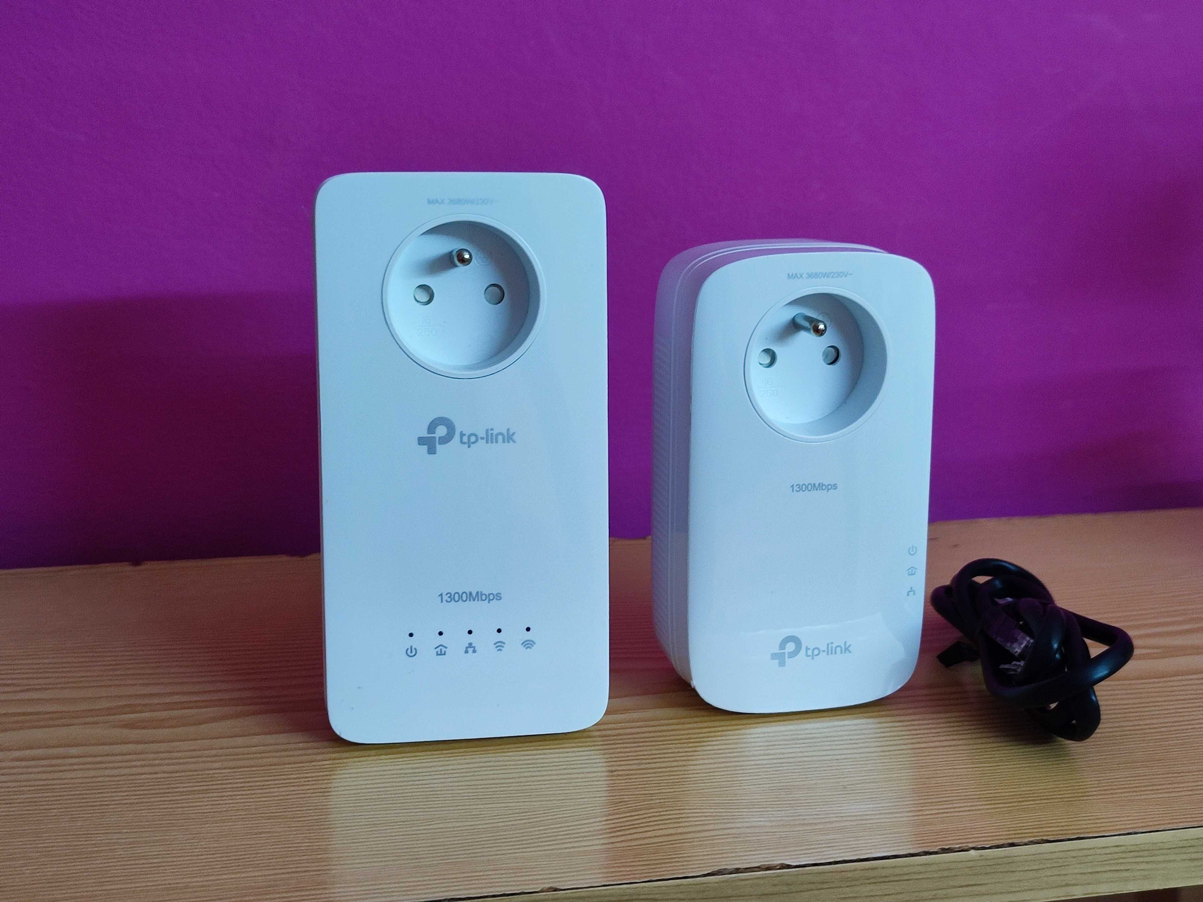 Kit AV1300 Wi-Fi Tp-Link Adaptador Powerline