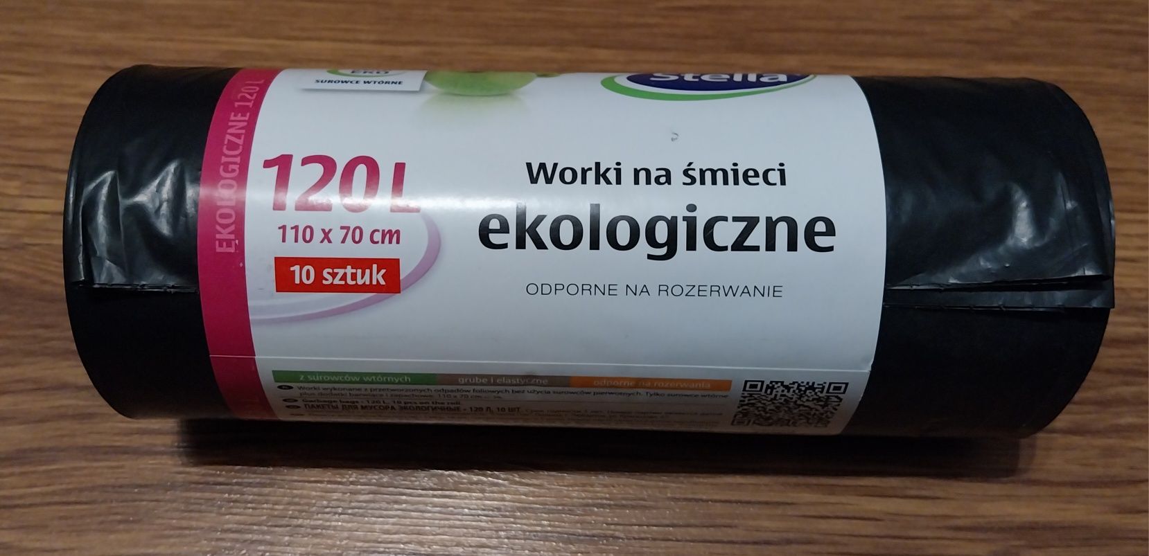 Worki na śmieci -różne pojemności worków