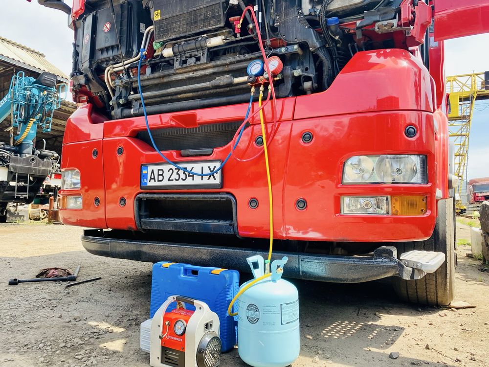 Авто кондиціонер заправка
