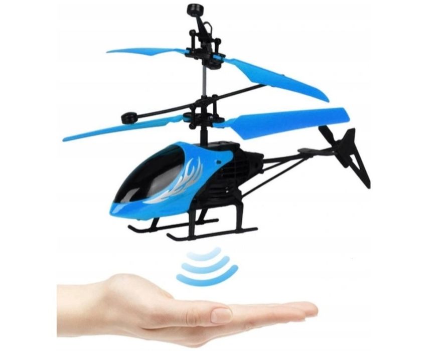 Helikopter latający sterowany ręką