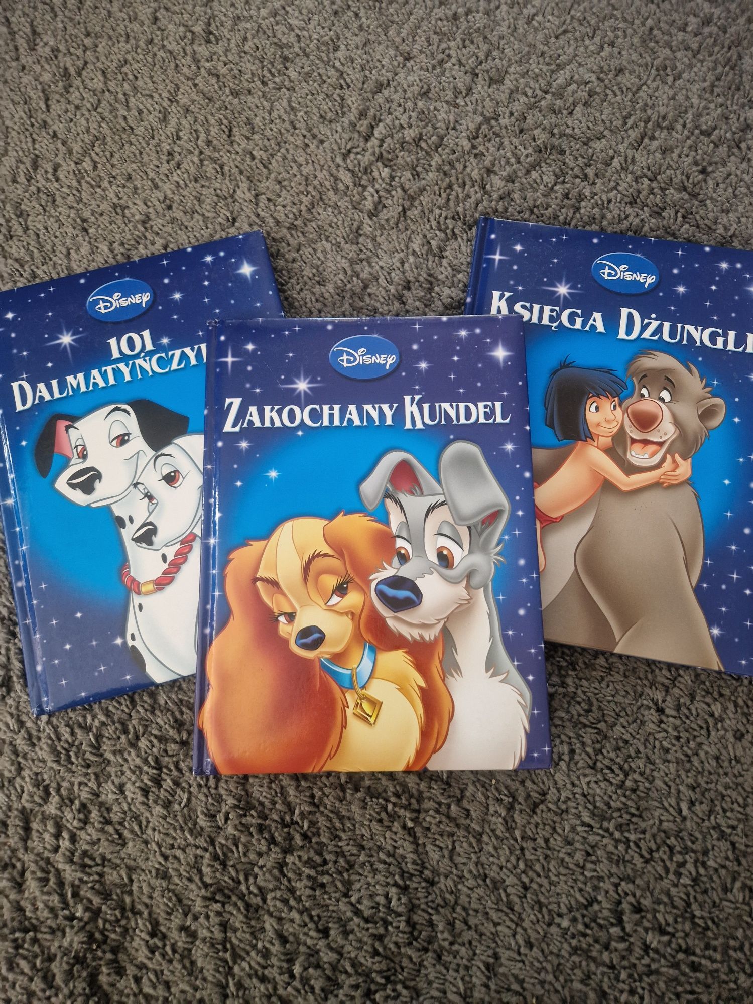Książki Disneya 3 szt