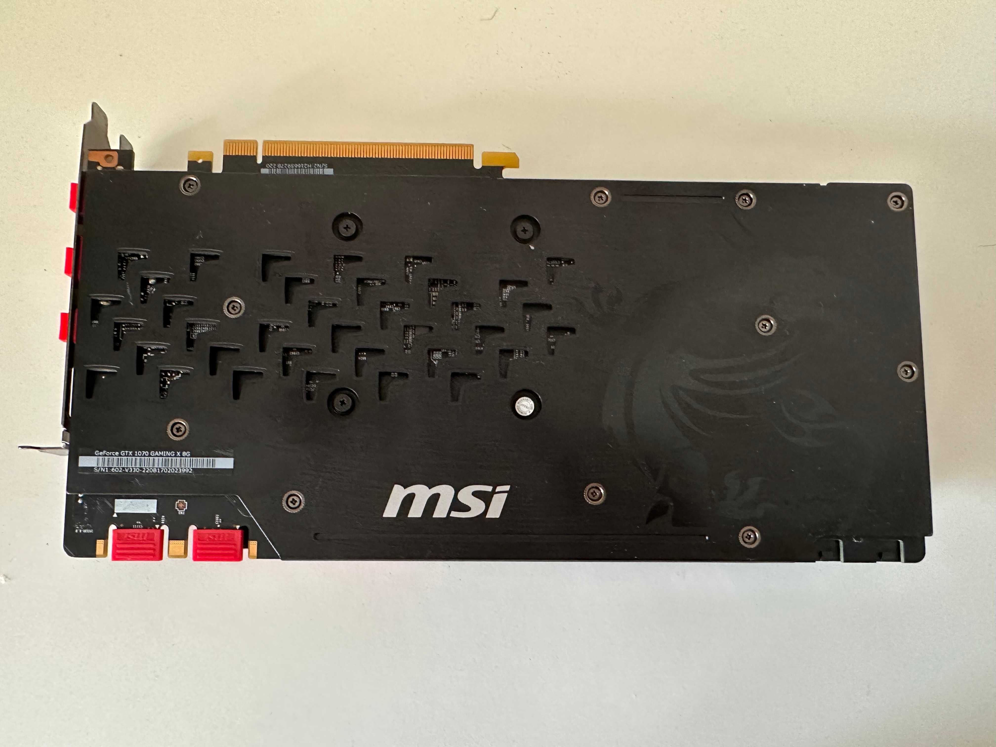 Відеокарта MSI GeForce GTX 1070 Gaming X 8GB GDDR5 256bit