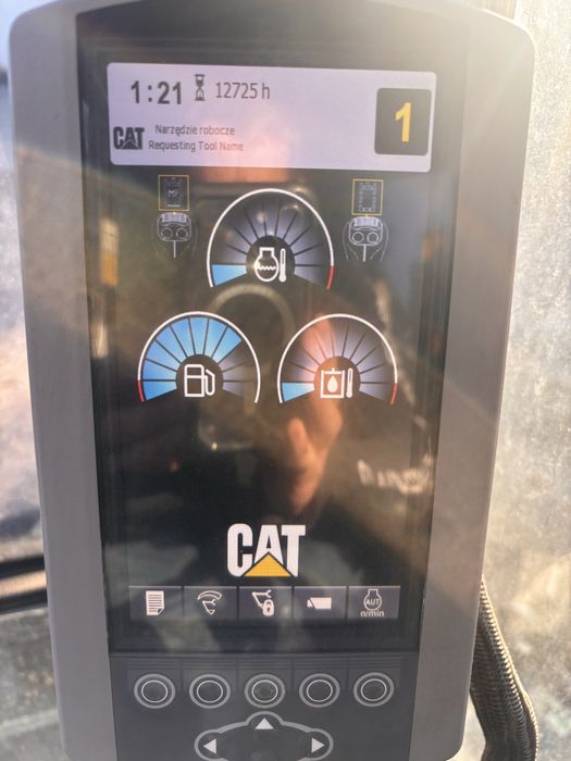 Koparka CAT 313 D Encom Rotor Szczypce