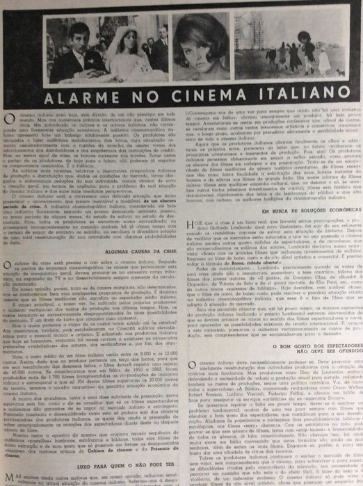 Filme, Revista Mensal de Cinema, Dezembro de 1963