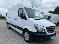 Mercedes-Benz Sprinter L2H3 314 2,2 Cdi 143 KM klima tempomat  wersja średnia pełna faktura vat 23% cena netto 43900 zł