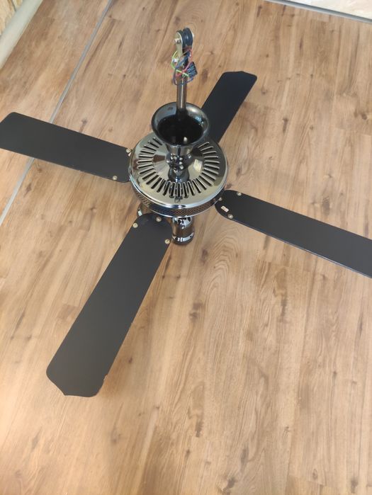 Żyrandol z wiatrakiem lampa z wiatrakiem