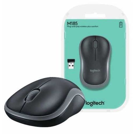 Мышь беспроводная Logitech M185 Wireless Mouse НОВАЯ