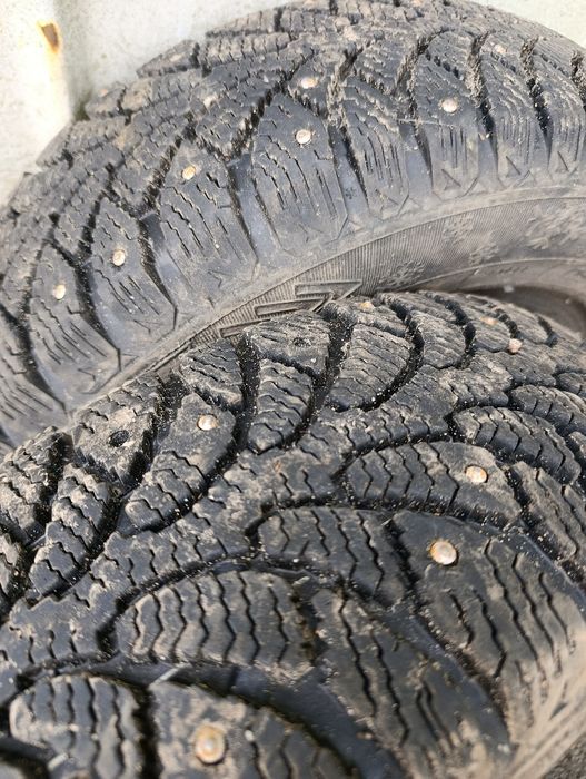 Колесо с зимней резиной