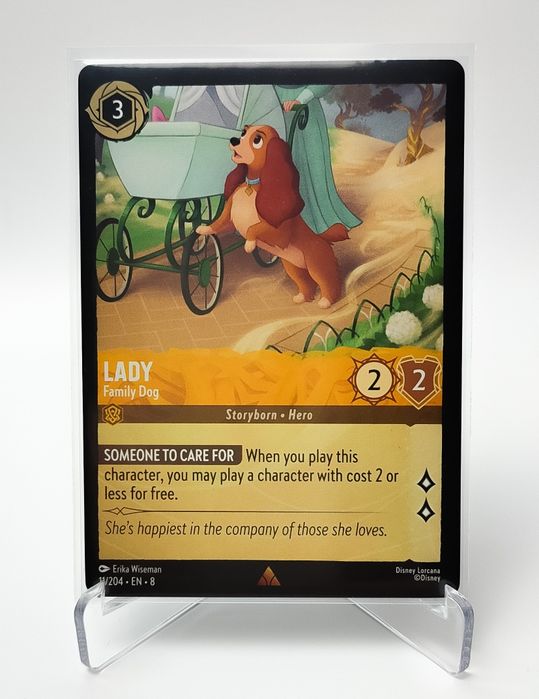 Lady - Family Dog 11/204 Disney Lorcana Reign of Jafar