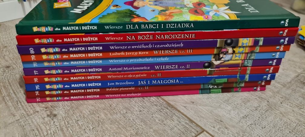 Komplet książek dla małych i dużych