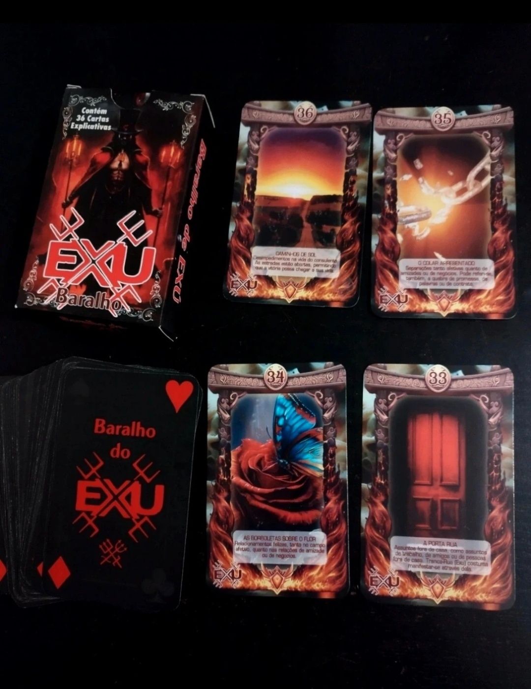 Baralho de Exu - tarot de Exu