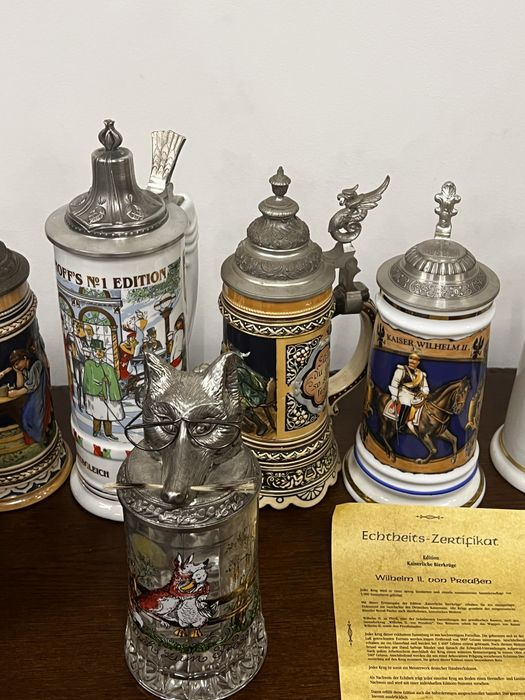 Колекційні пивні келихи.Німеччина
