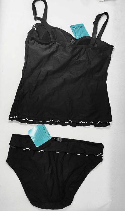 Strój kąpielowy tankini koszulka kąpielowa z figami 54/56 TN0143A