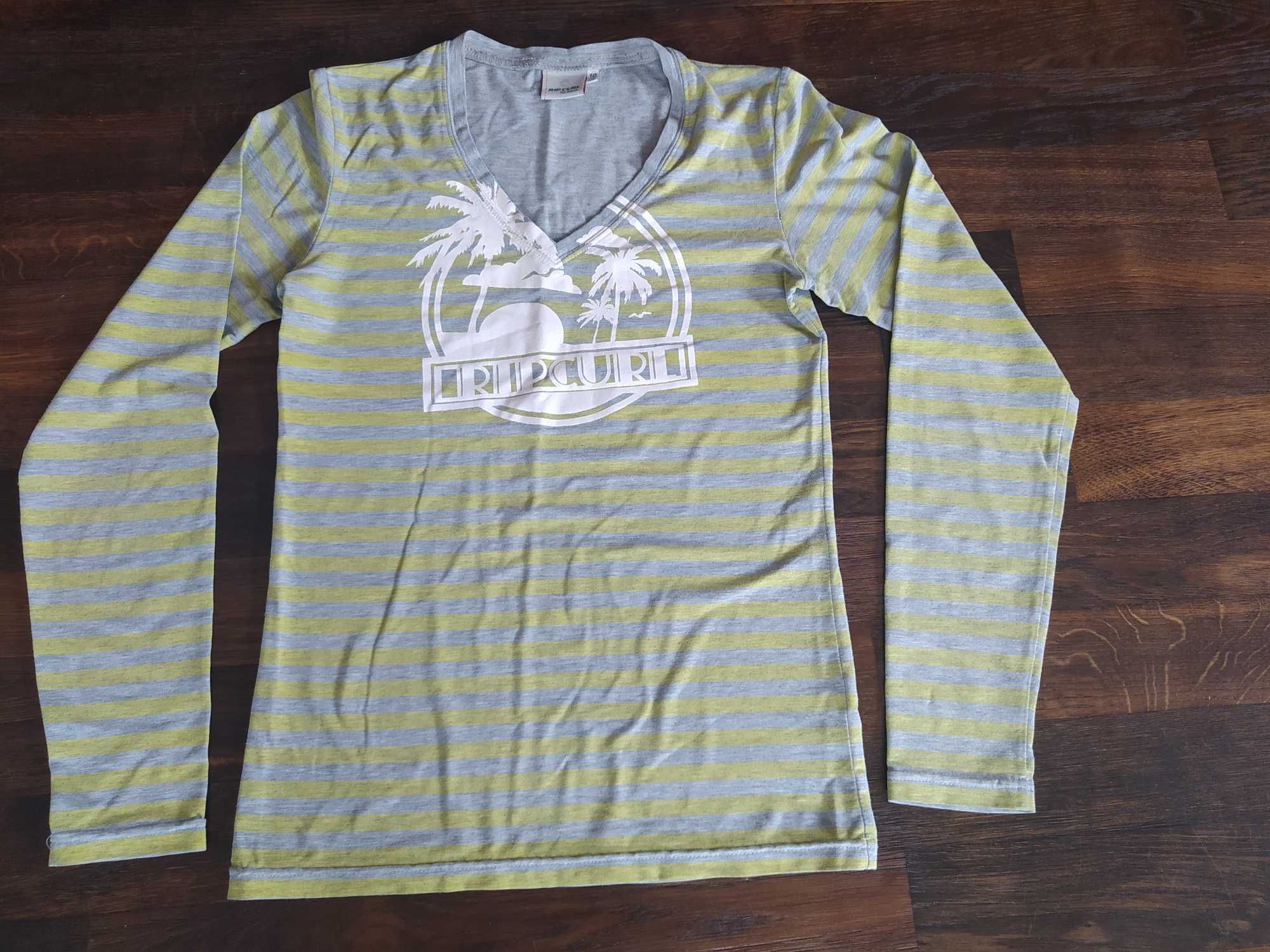 Damska bluzka longsleeve Rip Curl, rozm. 10 (S/M), stan bdb