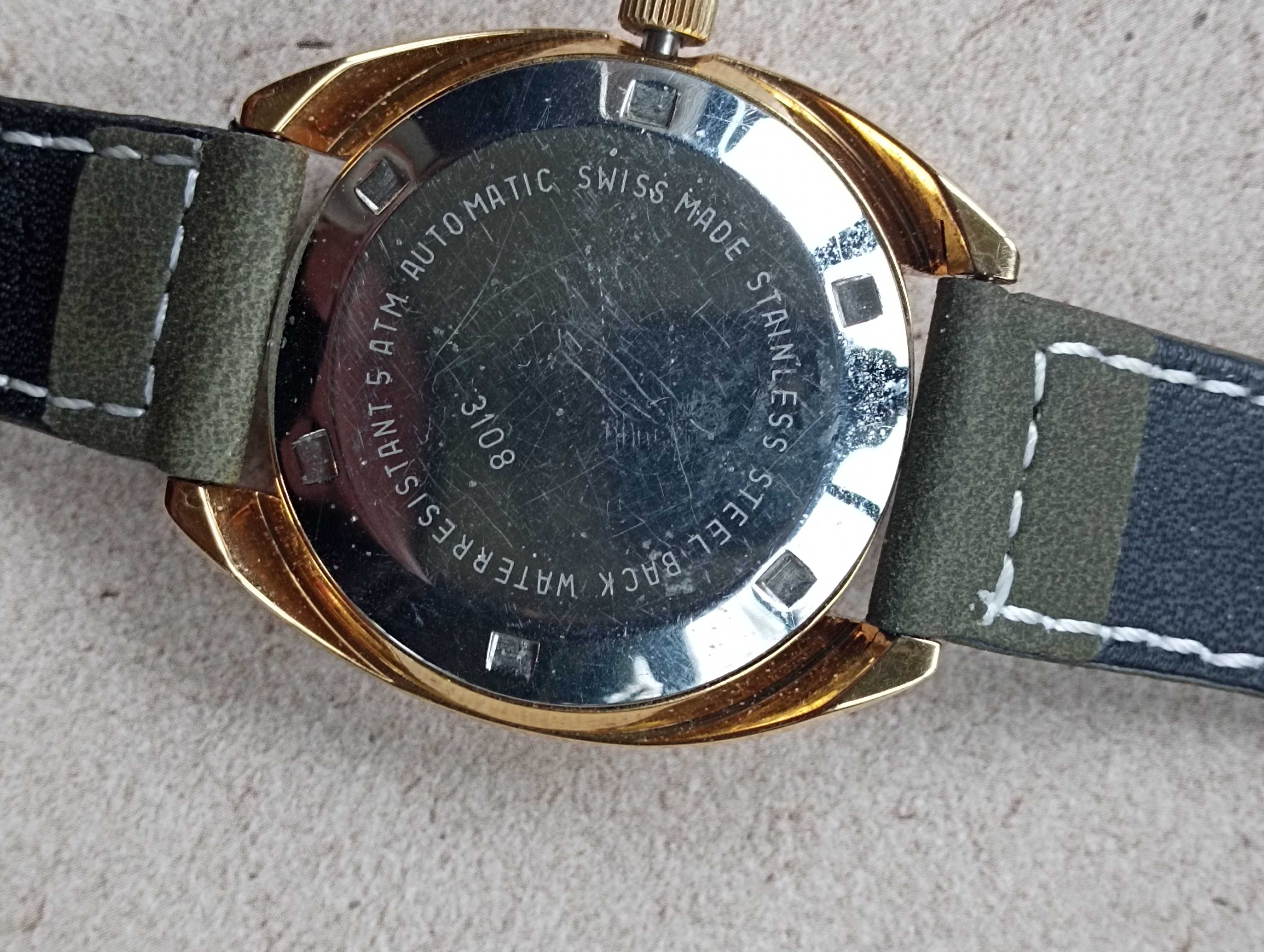 NUMA Matic Swiss retro, automat, Doxa no Delbana
