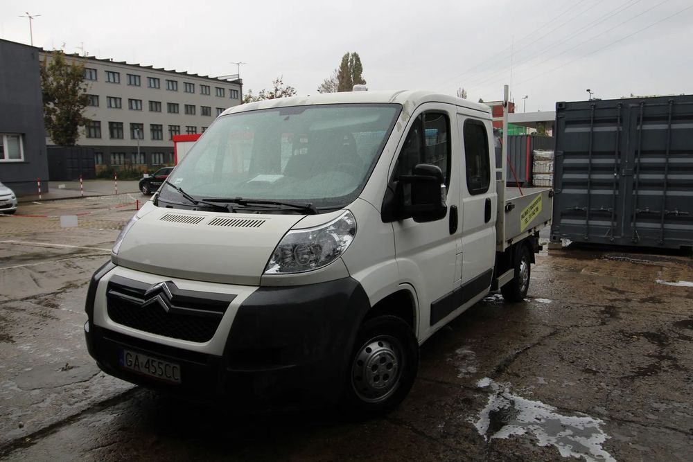 Citroën Jumper  Citroen Jumper Doka 7 osób + kipper