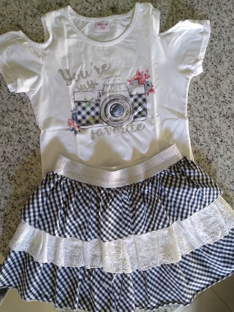 Conjunto saia camisola da ativo