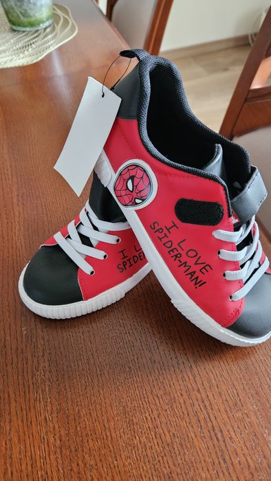 Super buty z eko skórki Spider-Man roz 33