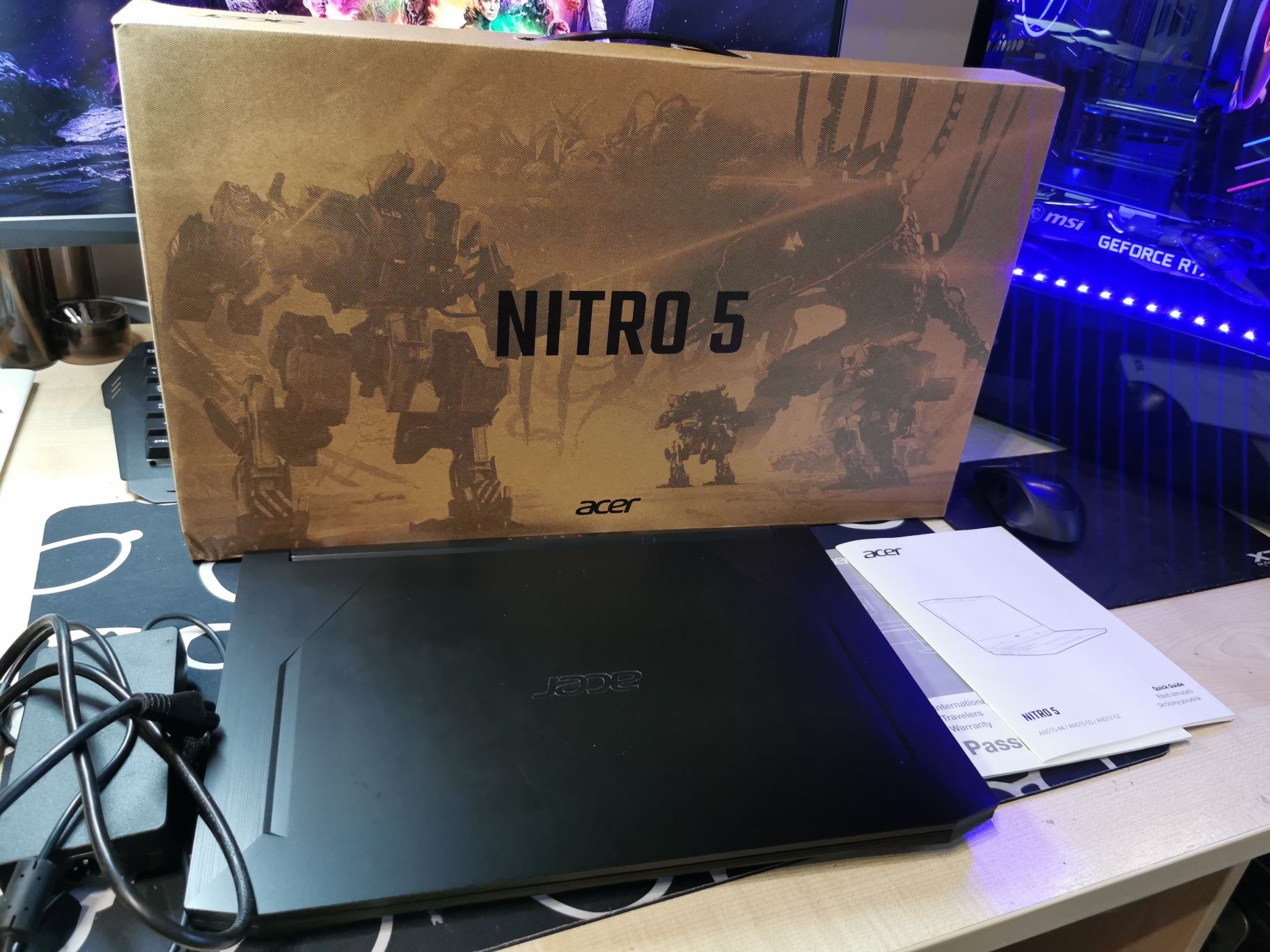 Nitro 5 Ryzen 5 GTX 1650 16gb Acer laptop gamingowy 144Hz IPS