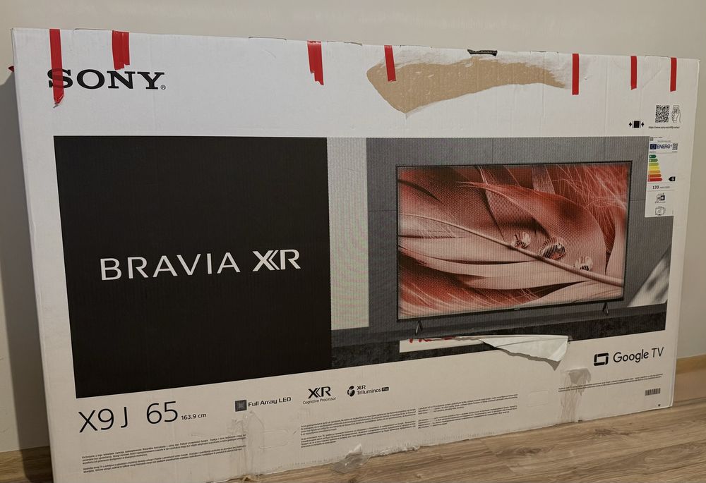 telewizor sony 65" (uszkodzony)