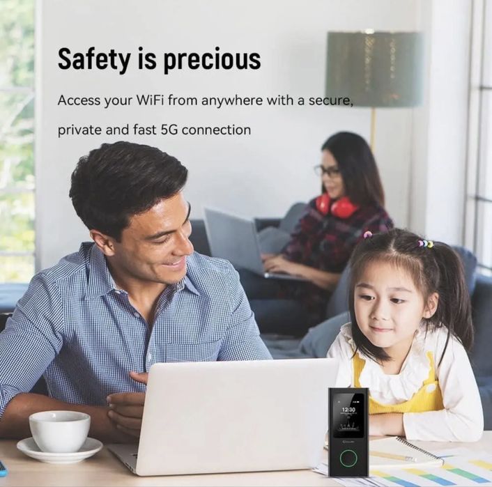 Мобільний портативний WiFi роутер 5G/4G LTE GlocalMe GLMU21A01