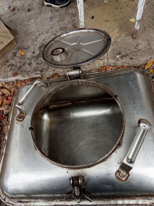 Пищевой бочок с нержавейки 56л