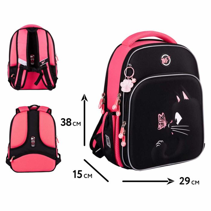 Рюкзак шкільний каркасний YES Cat Dreamer S-78 Pusheen Playful