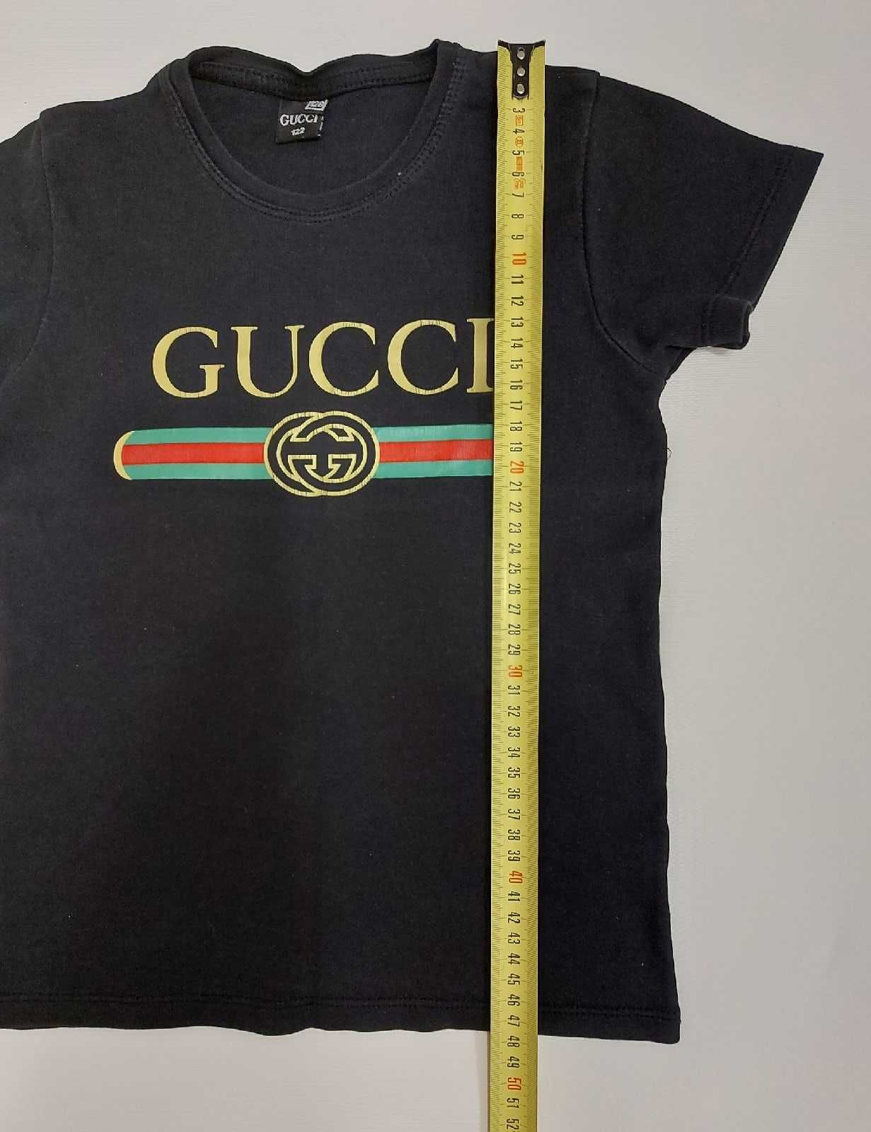 Футболка футба Gucci принт Базовий колір 128-146