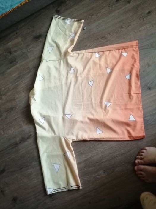 Яркое хаори Зеницу Агатсума