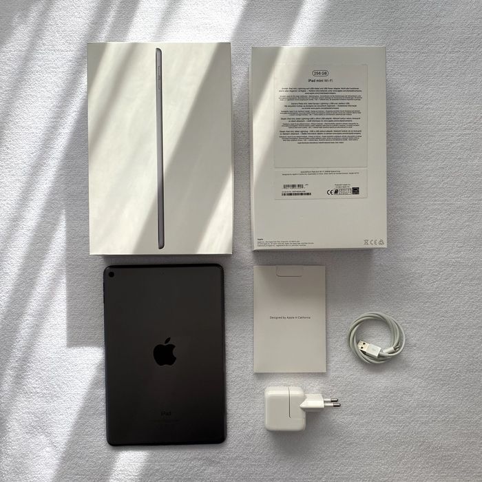 iPad Mini 5 w kolorze Space Gray - pamięć 256 GB, moduł Wi-Fi