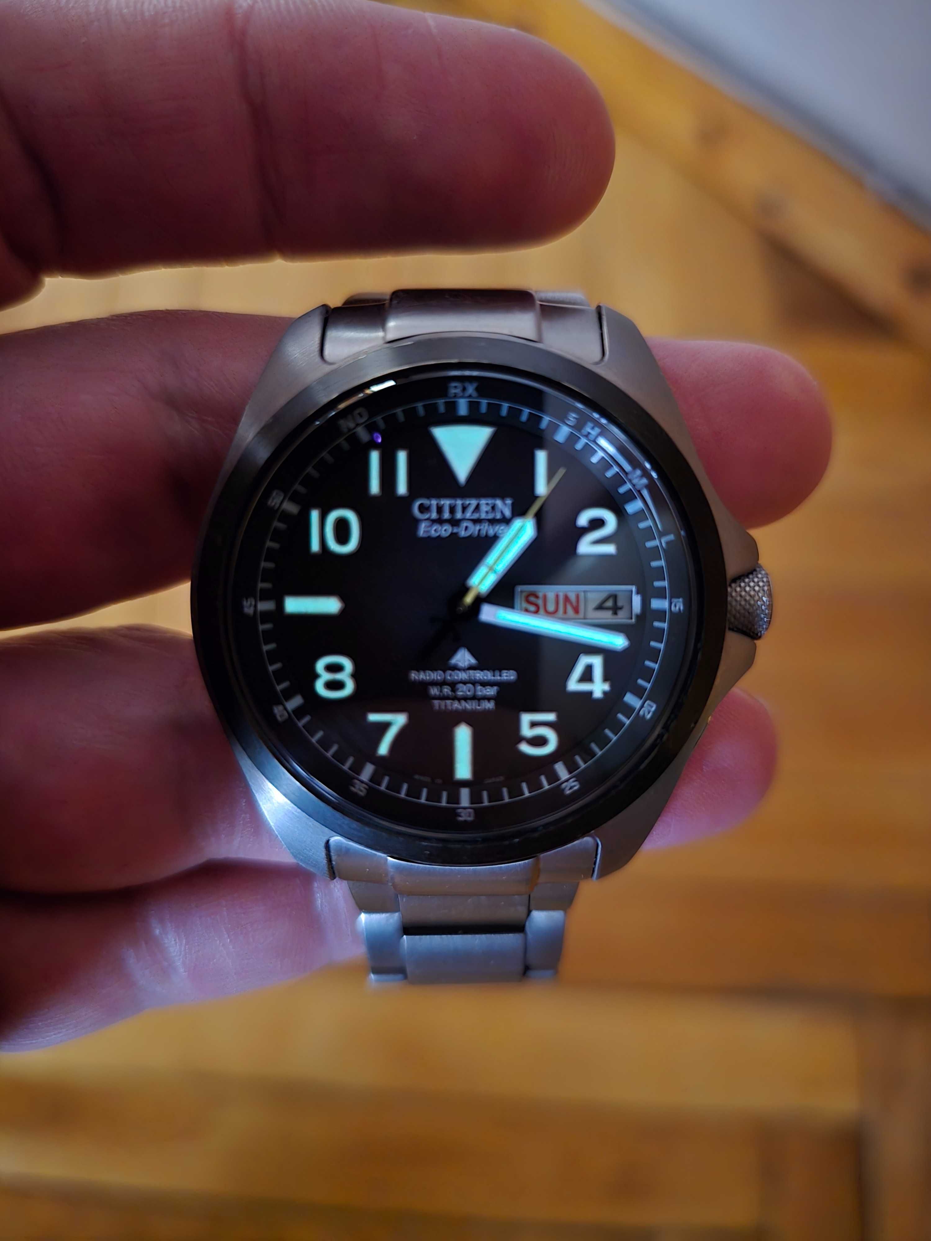 Годинник Citizen Promaster Land PMD56 Титан, Сапфір