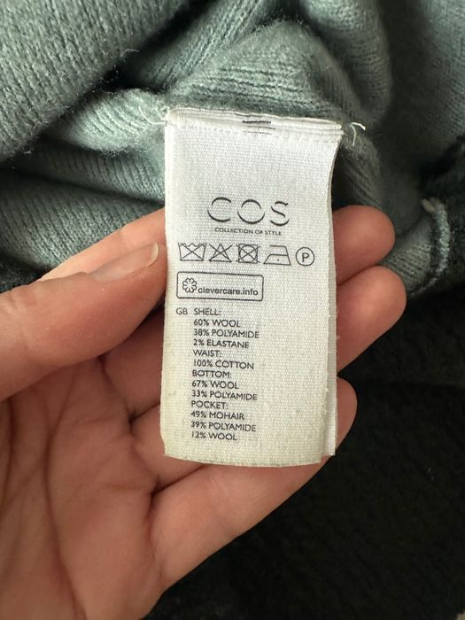 Spódnica marki COS, xs ( raczej s/m) węłna w dobrym stanie